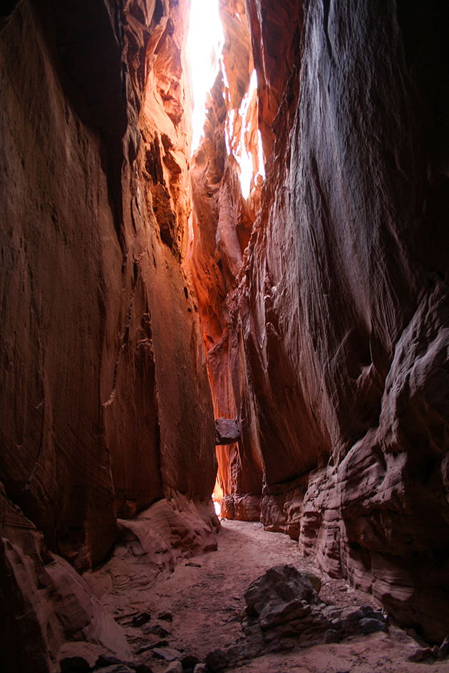 127 Hours film location: Bluejohn Canyon, Canyonlands National Park, Utah