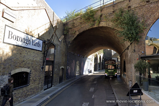 28 Weeks later film location: Stoney Street, Borough, London SE1