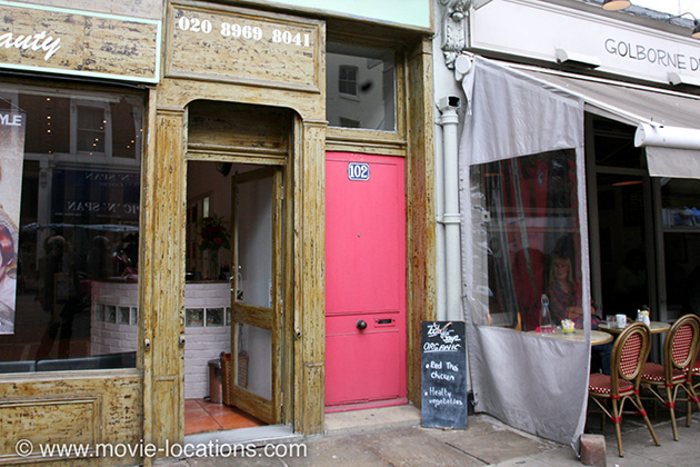 About Time film location: Golborne Road, Notting Hill, London W10