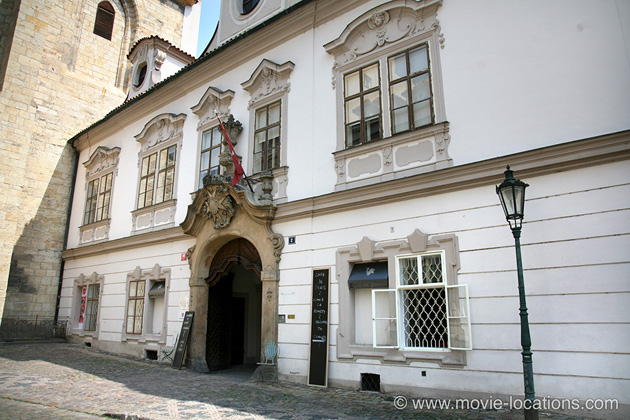 Amadeus location: Maltézské pomoc, Lazenska, Mala Strana, Prague