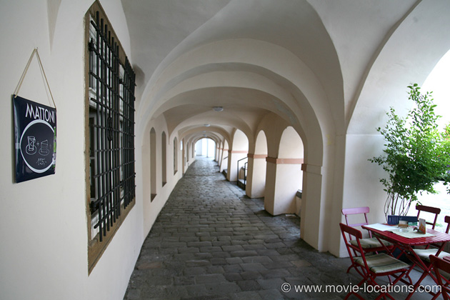 Amadeus location: Maltézské nám, Mala Strana, Prague