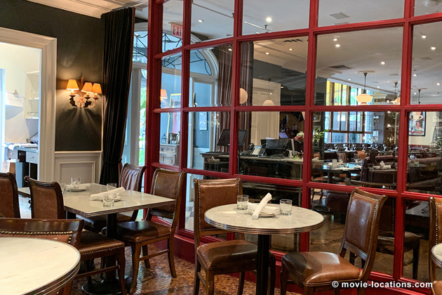 American Psycho location: Biff's Bistro, Front Street East, Toronto