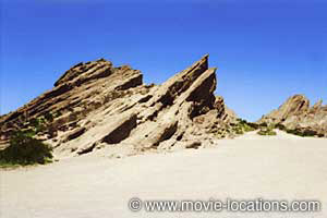 Apache location: Geronimo's surrender: Vasquez Rocks Natural Area Park, Agua Dulce Springs, California