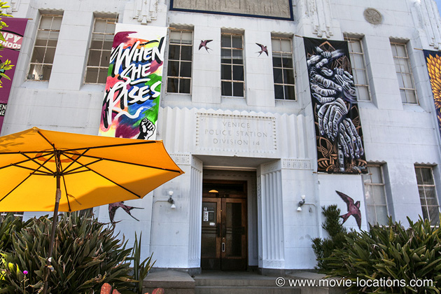 Assault on Precinct 13 location: the deserted precinct: Social and Public Art Resource Center, Venice Boulevard, Venice, Los Angeles