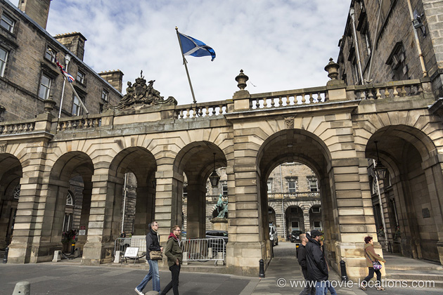 Avengers: Infinity War film location: City Chambers, Royal Mile, Old Town, Edinburgh