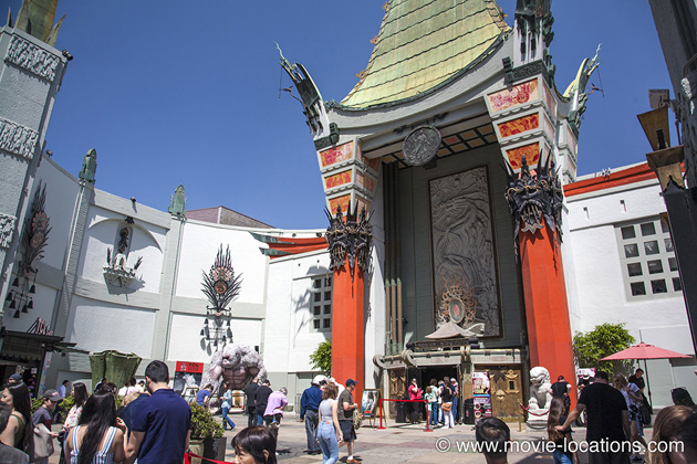 The Majestic film location: Grauman's Chinese Theatre, Hollywood Boulevard, Hollywood