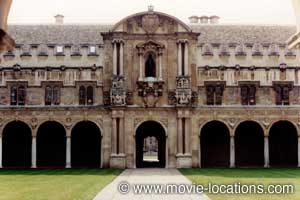 Arabesque location: St John's College, Oxford