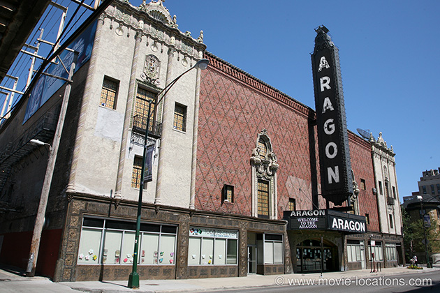 Public Enemies location: Aragon, Lawrence Avenue, Northside, Chicago