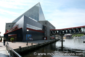 The Bedroom Window filming location: National Aquarium, East Pratt Street, Baltimore