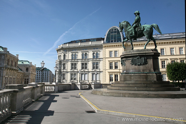 Before Sunrise filming location: Albertina Palais Museum, Augustinerstraße, Vienna, Austria