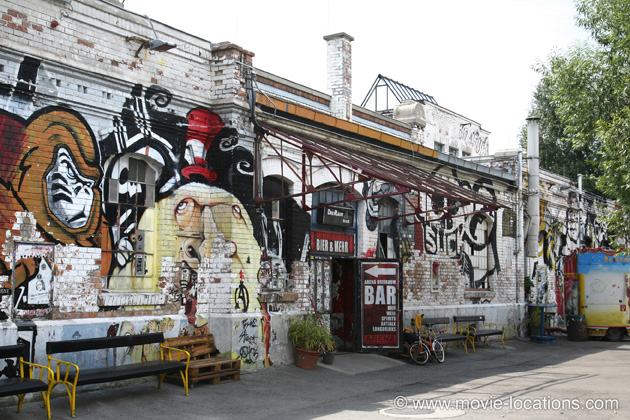 Before Sunrise location: Arena, Baumgasse, Vienna, Austria