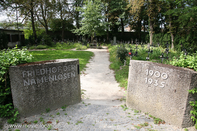 Before Sunrise filming location: Friedhof Der Namenlosen, Vienna, Austria
