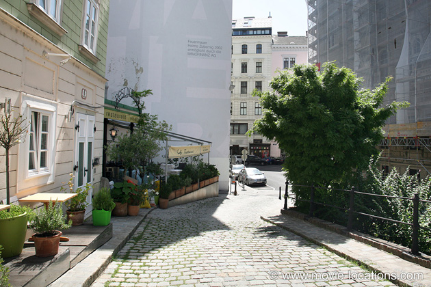 Before Sunrise location: Mölker Bastei, Vienna, Austria