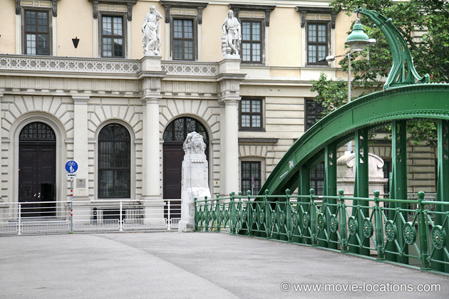 Before Sunrise location: Zollamssteg, Vienna, Austria