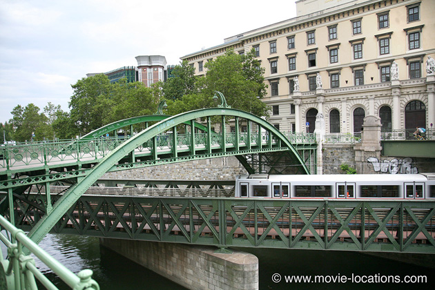 Before Sunrise location: Zollamssteg, Vienna, Austria