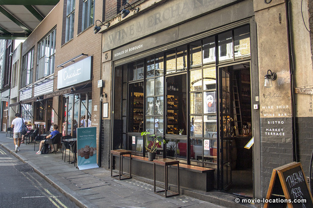 Bridget Jones's Diary location: Bedale’s, Bedale Street, Borough Market, London SE1