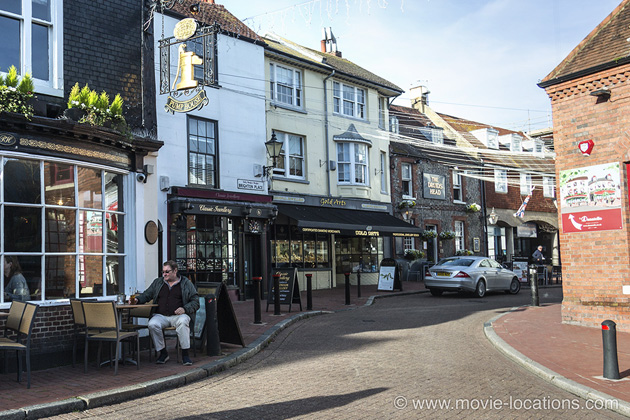 Brighton Rock filming location: The Lanes, Brighton, East Sussex