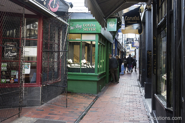 Brighton Rock filming location: Meeting House Lane, The Lanes, Brighton, East Sussex
