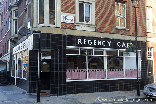 Brighton Rock filming location: Regency Cafe, Regency Street, Victoria SW1