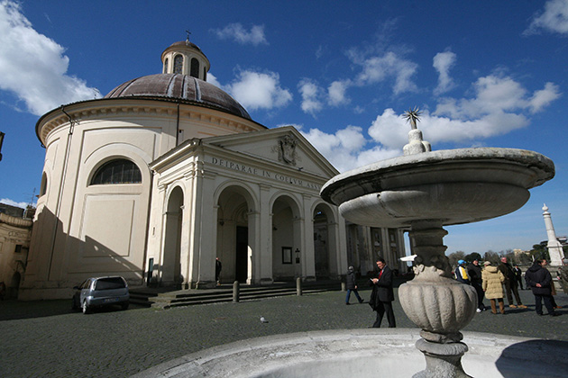 Buona Sera, Mrs Campbell filming location: Ariccia, Italy