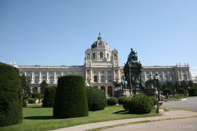 Before Sunrise filming location: Maria Theresien Platz, Vienna, Austria