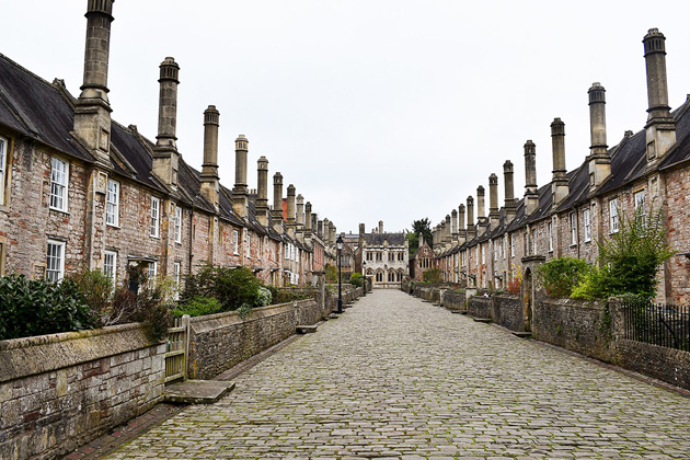 The Canterbury Tales filming location: Vicar's Close, Wells, Somerset