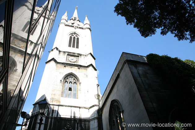 Children of the Damned film location: St Dunstan's-in-the-East, London EC3