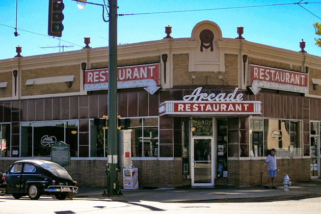 The Client film location: Arcade Restaurant, Memphis, Tennessee