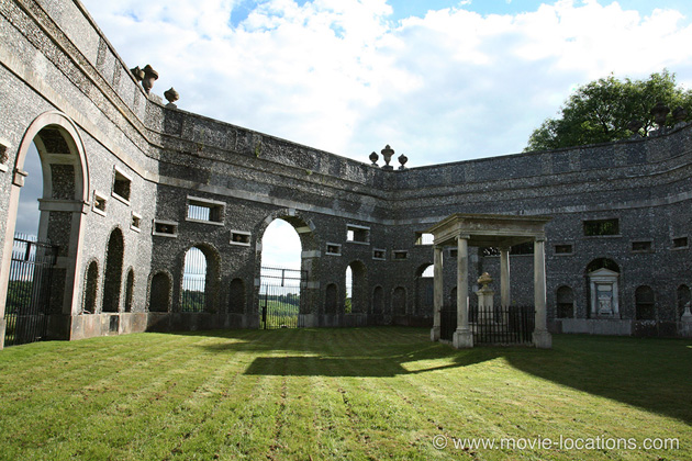 A Clockwork Orange filming location: Dashwood Memorial, West Wycombe, Buckinghamshire