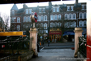 The Collector filming location: Belsize Park Station, Belsize Park, London NW3
