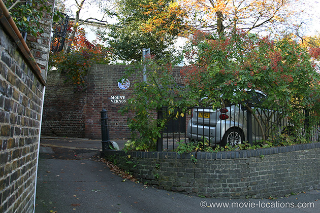 The Collector film location: Mount Vernon, Hampstead, London NW3.