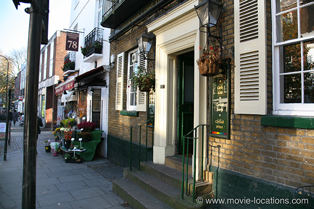The Collector film location: William IV, High Street, Hampstead, London NW3.
