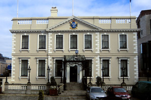 The Commitments filming location: Mansion House, Dawson Street, Dublin