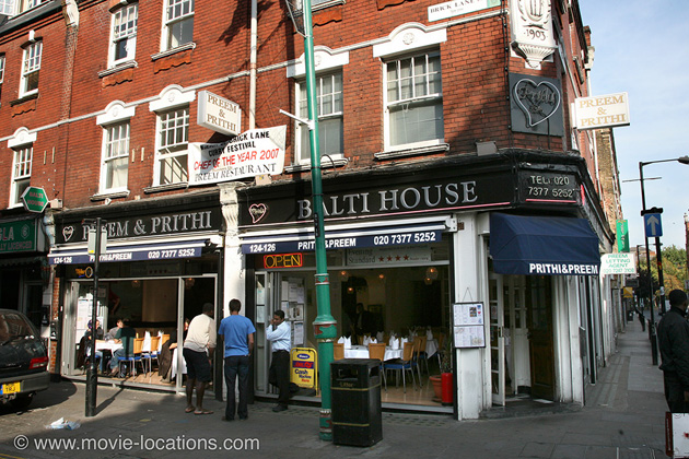 The Crying Game film location: Prithi, Brick Lane, London E1