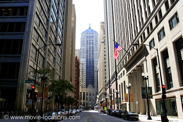 Transformers Age Of Extinction film location: LaSalle Street, Chicago
