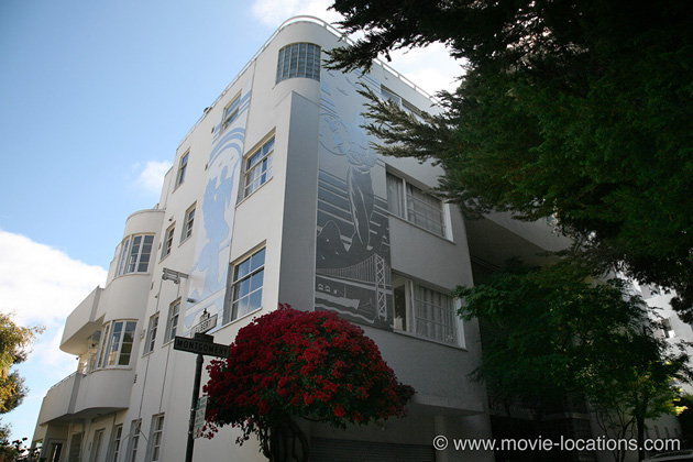 Dark Passage film location: 1360 Montgomery Street, San Francisco