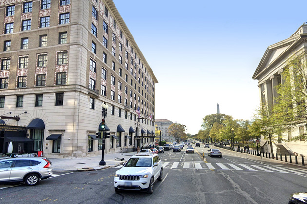 The Day The Earth Stood Still film location: 15th Street NW, Washington DC 
