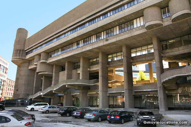 The Departed film location: Lindemann Center, Staniford Street at Merrimac Street, Boston