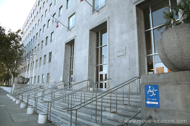 Dirty Harry film location: Hall of Justice, Bryant Street, South of Market, San Francisco