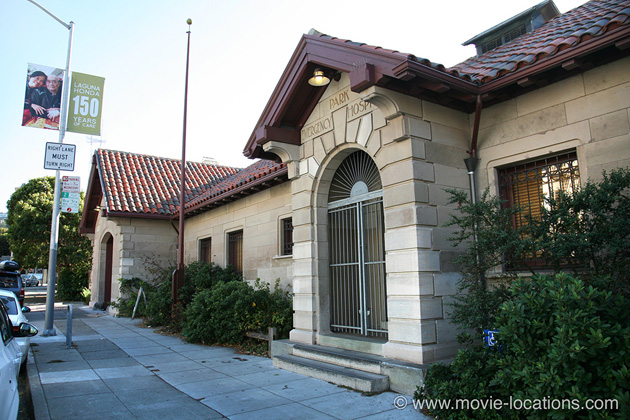 Dirty Harry film location: Stanyan Street, Golden Gate Park, San Francisco