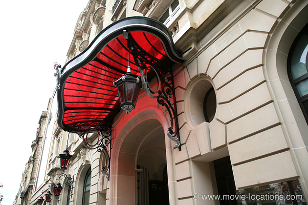 Diva film location: Hotel Royal Monceaux, 35-39 avenue Hoche, Paris