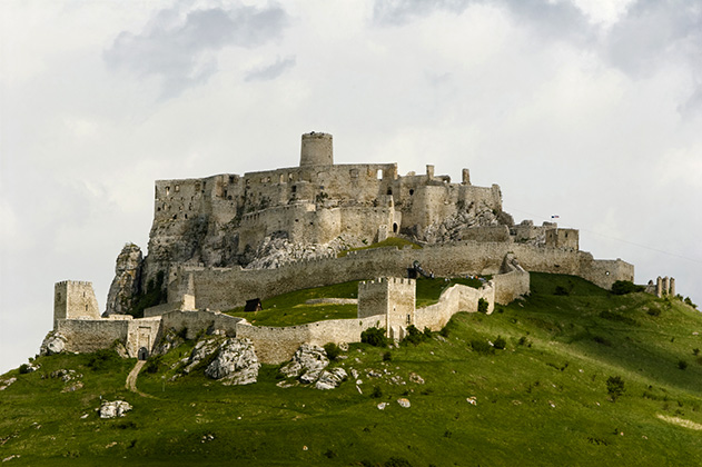 Dragonheart film location: Spis Castle, Slovakia