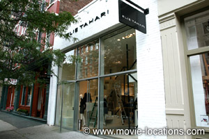 Enchanted filming location: Elie Tahari, West Broadway, New York
