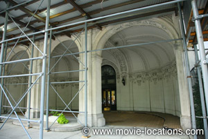 Enchanted filming location: Riverside Drive at 116th Street, Upper West Side, New York