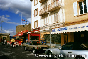 Et Dieu... Créa La Femme film location: Quai Frédéric Mistral, Saint-Tropez, South of France