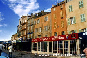 Et Dieu... Créa La Femme film location: Quai Jean Jaures, Saint-Tropez, South of France