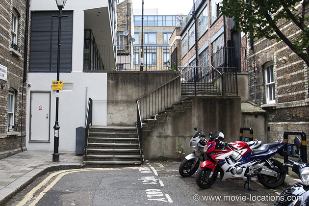 A Fish Called Wanda film location: Roberts Place, Clerkenwell, London EC1
