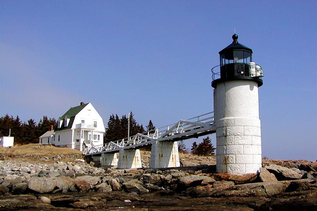Forrest Gump location: Marshall Point Lighthouse, Point Clyde, Maine
