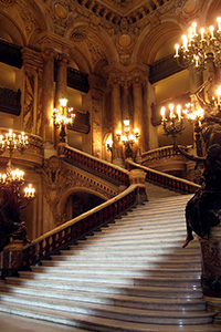 Funny Face film location: Opera Garnier, Place de l'Opera, Paris