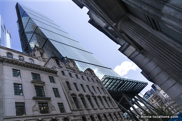 Fast & Furious: Hobbs & Shaw location: Leadenhall Building, Leadenhall Street, London EC3
